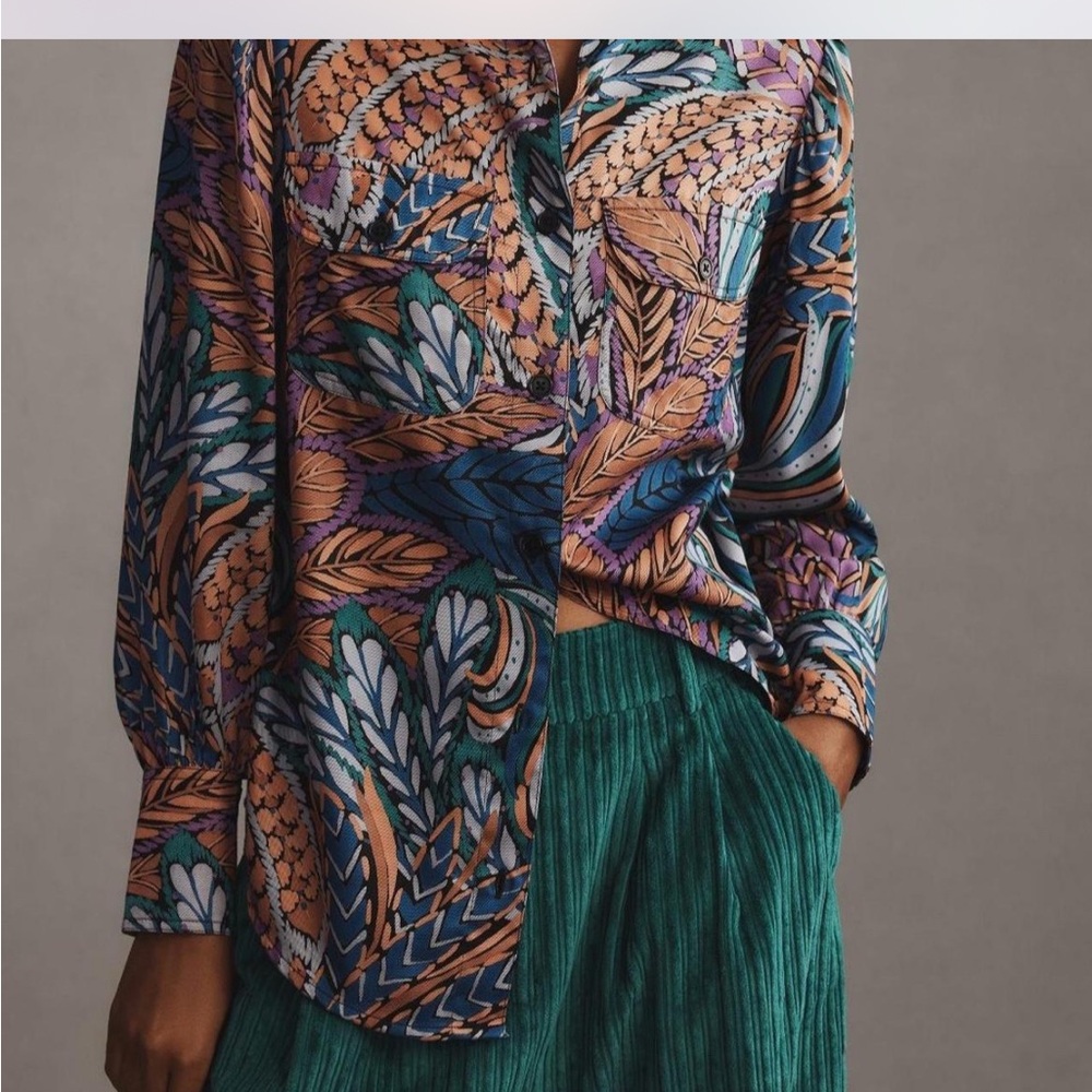 BANJANAN blouse. Size Small💜